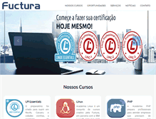 Tablet Screenshot of fuctura.com.br